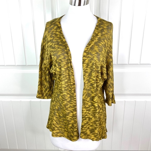 LuLaRoe Sweaters - LuLaRoe Marled Dolman Sleeve Knit Open Cardigan S